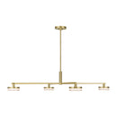 LED Chandelier<br /><span style="color:#4AB0CE;">Entrega: 4-10 dias en USA</span><br /><span style="color:#4AB0CE;font-size:60%;">PREGUNTE POR ENTREGA EN PANAMA</span><br />Collection: Khan<br />Finish: Burnished Brass