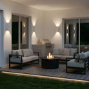 Visual Comfort Studio - SLO1112OTW - Two Light Wall Lantern - Pohl - Outdoor Textured White