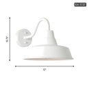 Visual Comfort Studio - SLO1191OTW - One Light Wall Lantern - Barn Light - Outdoor Textured White
