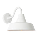 One Light Wall Lantern<br /><span style="color:#4AB0CE;">Entrega: 4-10 dias en USA</span><br /><span style="color:#4AB0CE;font-size:60%;">PREGUNTE POR ENTREGA EN PANAMA</span><br />Collection: Barn Light<br />Finish: Outdoor Textured White