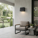 Visual Comfort Studio - SLO1301TXB - LED Wall Lantern - Kakudo - Textured Black