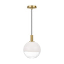 One Light Pendant<br /><span style="color:#4AB0CE;">Entrega: 4-10 dias en USA</span><br /><span style="color:#4AB0CE;font-size:60%;">PREGUNTE POR ENTREGA EN PANAMA</span><br />Collection: Torian<br />Finish: Burnished Brass