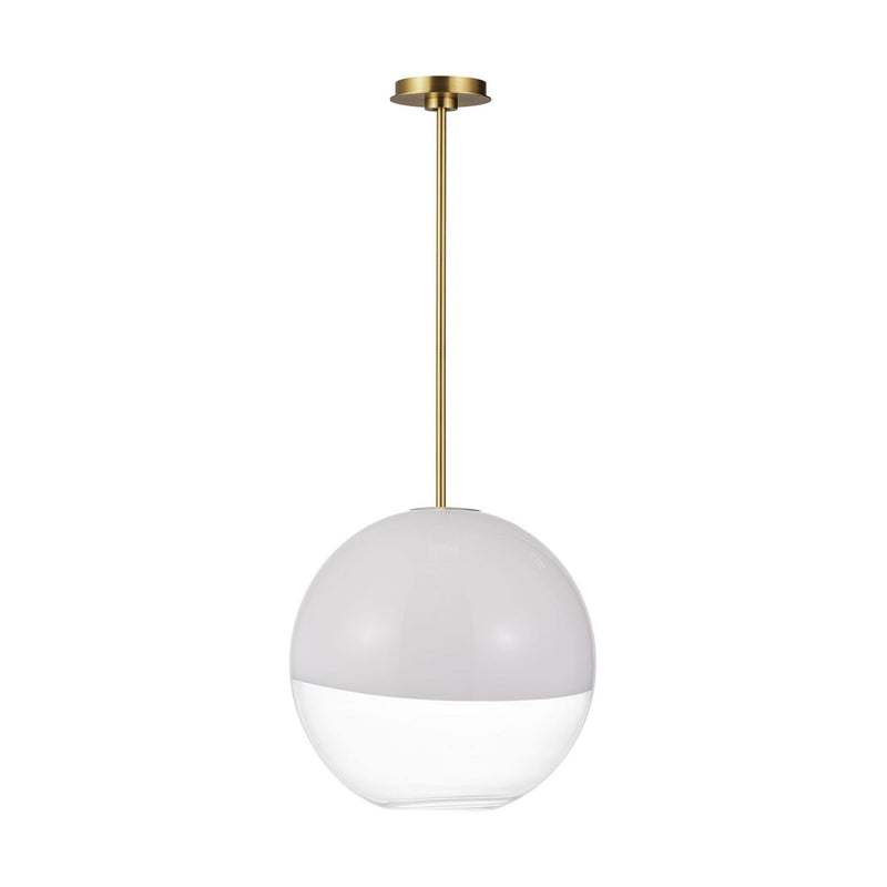 Visual Comfort Studio - SLP1011BBS - One Light Pendant - Torian - Burnished Brass