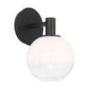 One Light Wall Sconce<br /><span style="color:#4AB0CE;">Entrega: 4-10 dias en USA</span><br /><span style="color:#4AB0CE;font-size:60%;">PREGUNTE POR ENTREGA EN PANAMA</span><br />Collection: Torian<br />Finish: Aged Iron