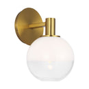One Light Wall Sconce<br /><span style="color:#4AB0CE;">Entrega: 18-19 semanas en USA</span><br /><span style="color:#4AB0CE;font-size:60%;">PREGUNTE POR ENTREGA EN PANAMA</span><br />Collection: Torian<br />Finish: Burnished Brass
