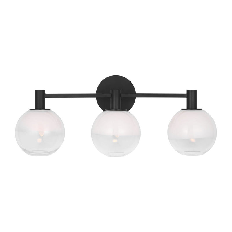 Visual Comfort Studio - SLV1003AI - Three Light Vanity - Torian - Aged Iron