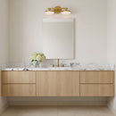 Visual Comfort Studio - SLV1012BBS - LED Vanity - Khan - Burnished Brass