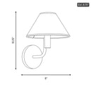 Visual Comfort Studio - SLW1001BBS - One Light Wall Sconce - Colfax - Burnished Brass