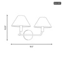Visual Comfort Studio - SLW1012BBS - Two Light Wall Sconce - Colfax - Burnished Brass