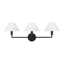 Three Light Wall Sconce<br /><span style="color:#4AB0CE;">Entrega: 4-10 dias en USA</span><br /><span style="color:#4AB0CE;font-size:60%;">PREGUNTE POR ENTREGA EN PANAMA</span><br />Collection: Colfax<br />Finish: Aged Iron