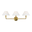 Visual Comfort Studio - SLW1023BBS - Three Light Wall Sconce - Colfax - Burnished Brass