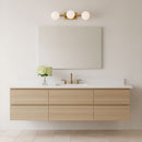 Visual Comfort Studio - SLW1043BBS - Three Light Wall Sconce - Altair - Burnished Brass