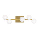 Visual Comfort Studio - SLW1055BBS - Five Light Vanity - Altair - Burnished Brass