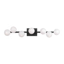 Seven Light Vanity<br /><span style="color:#4AB0CE;">Entrega: 4-10 dias en USA</span><br /><span style="color:#4AB0CE;font-size:60%;">PREGUNTE POR ENTREGA EN PANAMA</span><br />Collection: Altair<br />Finish: Aged Iron
