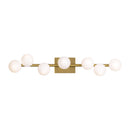 Visual Comfort Studio - SLW1067BBS - Seven Light Vanity - Altair - Burnished Brass