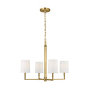 Visual Comfort Studio - TC1194BBS - Four Light Chandelier - Danica - Burnished Brass