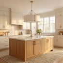 Visual Comfort Studio - TFC1114BBS - Four Light Pendant - Bergen - Burnished Brass