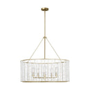 Visual Comfort Studio - TFC1155PCB - Five Light Chandelier - Winslow - Powder-Coated Brass