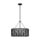 Visual Comfort Studio - TFC1163MBK - Three Light Chandelier - Winslow - Midnight Black
