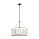 Visual Comfort Studio - TFC1163PCB - Three Light Chandelier - Winslow - Powder-Coated Brass