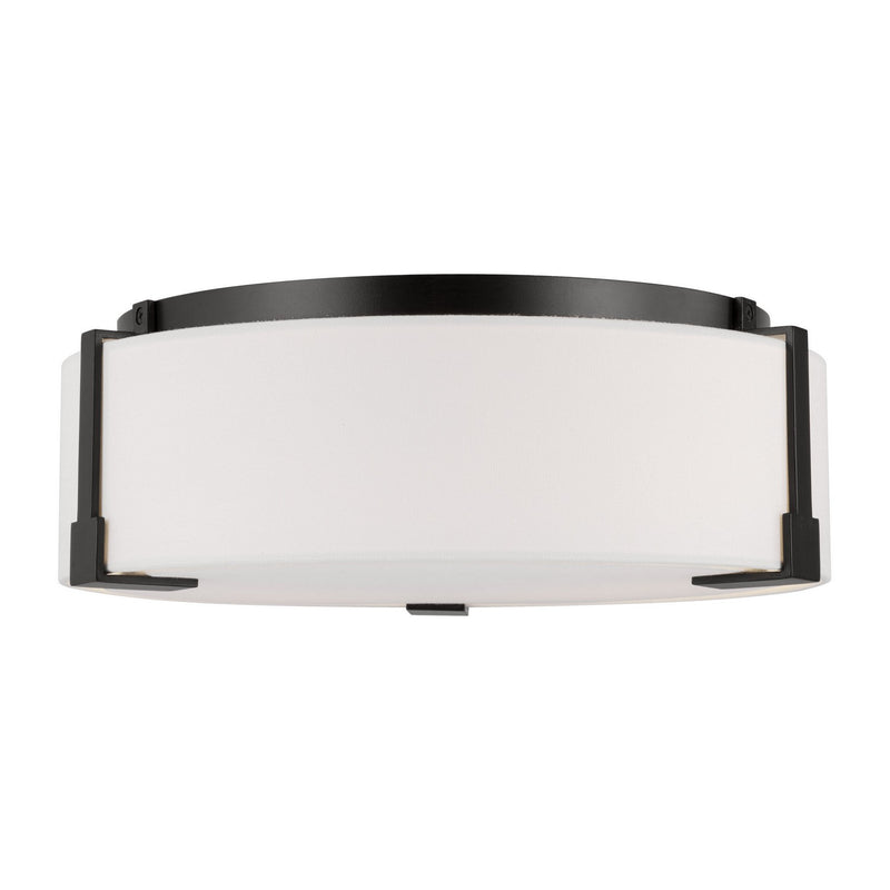 Visual Comfort Studio - TFF1002AI - Two Light Flush Mount - Bergen - Aged Iron