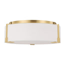 Visual Comfort Studio - TFF1002BBS - Two Light Flush Mount - Bergen - Burnished Brass