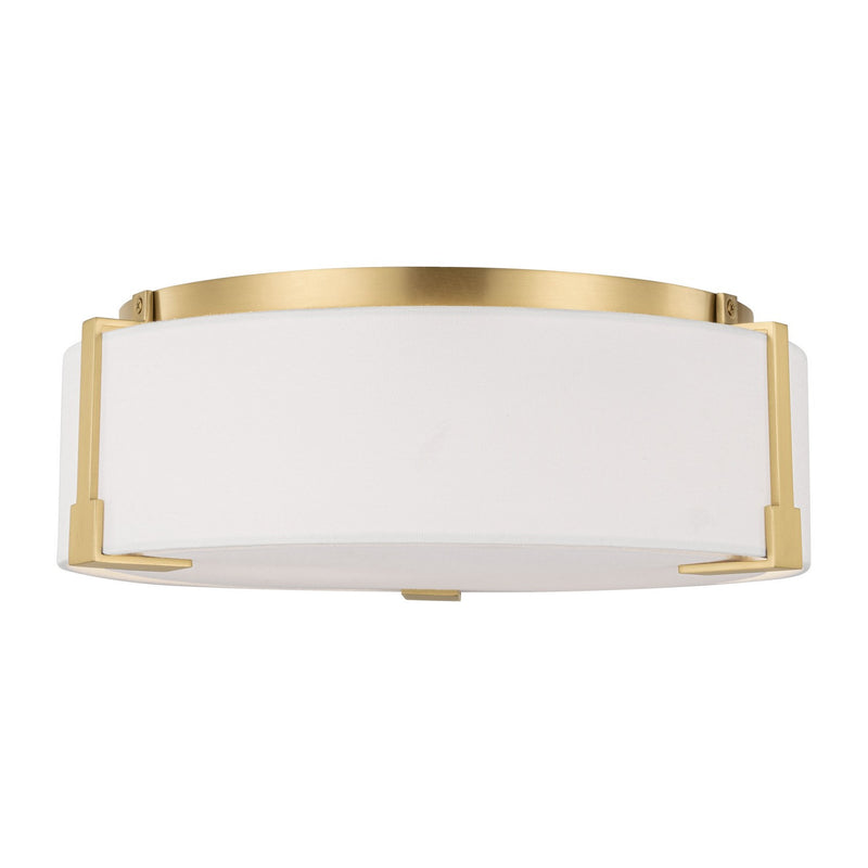 Visual Comfort Studio - TFF1002BBS - Two Light Flush Mount - Bergen - Burnished Brass