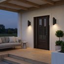 One Light Wall Lantern<br /><span style="color:#4AB0CE;">Entrega: 4-10 dias en USA</span><br /><span style="color:#4AB0CE;font-size:60%;">PREGUNTE POR ENTREGA EN PANAMA</span><br />Collection: Ruxton<br />Finish: Textured Black