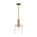 Visual Comfort Studio - TFP1021BBS - One Light Pendant - Hartley - Burnished Brass
