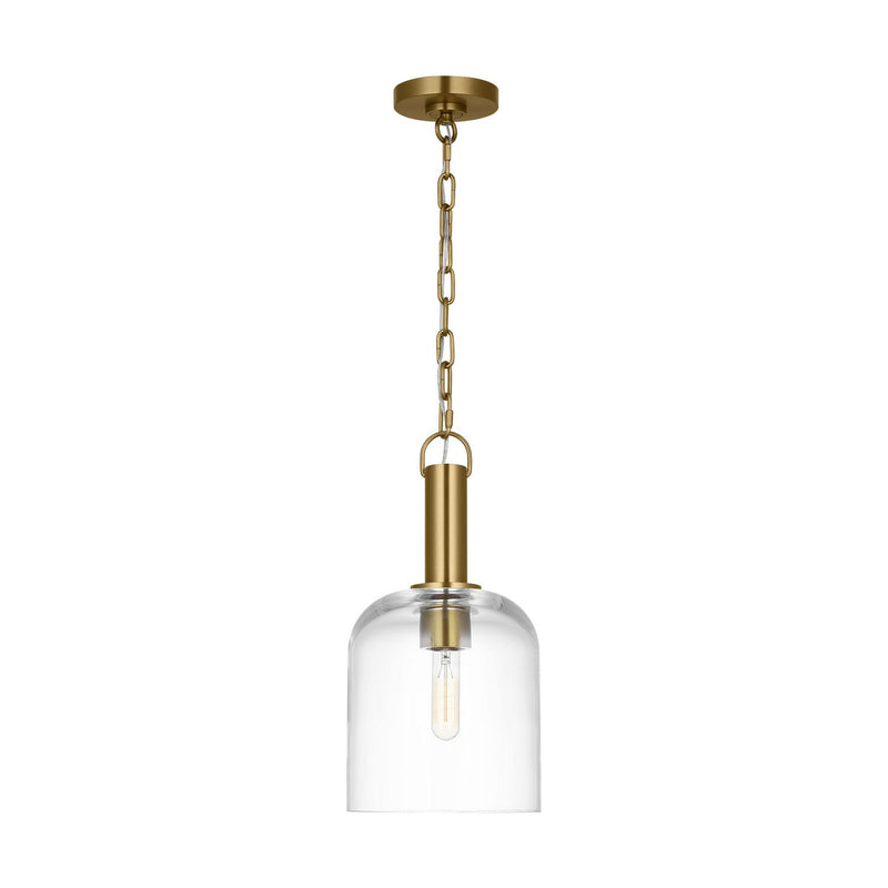 Visual Comfort Studio - TFP1021BBS - One Light Pendant - Hartley - Burnished Brass