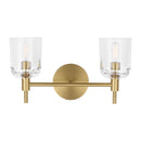 Visual Comfort Studio - TFV1002BBS - Two Light Vanity - Hartley - Burnished Brass