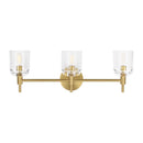 Visual Comfort Studio - TFV1003BBS - Three Light Vanity - Hartley - Burnished Brass