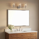 Three Light Vanity<br /><span style="color:#4AB0CE;">Entrega: 4-10 dias en USA</span><br /><span style="color:#4AB0CE;font-size:60%;">PREGUNTE POR ENTREGA EN PANAMA</span><br />Collection: Hartley<br />Finish: Polished Nickel