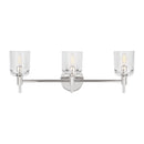 Visual Comfort Studio - TFV1003PN - Three Light Vanity - Hartley - Polished Nickel