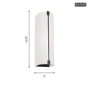 Visual Comfort Studio - TFW1031AI - One Light Wall Sconce - Bergen - Aged Iron