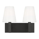 Visual Comfort Studio - TV1022AI - Two Light Vanity - Beckham Classic - Aged Iron