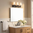 Visual Comfort Studio - TV1033AI - Three Light Vanity - Beckham Classic - Aged Iron