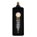 One Light Wall Sconce<br /><span style="color:#4AB0CE;">Entrega: 4-10 dias en USA</span><br /><span style="color:#4AB0CE;font-size:60%;">PREGUNTE POR ENTREGA EN PANAMA</span><br />Collection: Midsummer<br />Finish: Matte Black