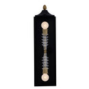 Two Light Wall Sconce<br /><span style="color:#4AB0CE;">Entrega: 4-10 dias en USA</span><br /><span style="color:#4AB0CE;font-size:60%;">PREGUNTE POR ENTREGA EN PANAMA</span><br />Collection: Midsummer<br />Finish: Matte Black
