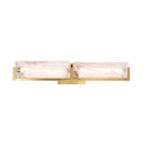 LED Bath Fixture<br /><span style="color:#4AB0CE;">Entrega: 4-10 dias en USA</span><br /><span style="color:#4AB0CE;font-size:60%;">PREGUNTE POR ENTREGA EN PANAMA</span><br />Collection: Mingle<br />Finish: Satin Brass