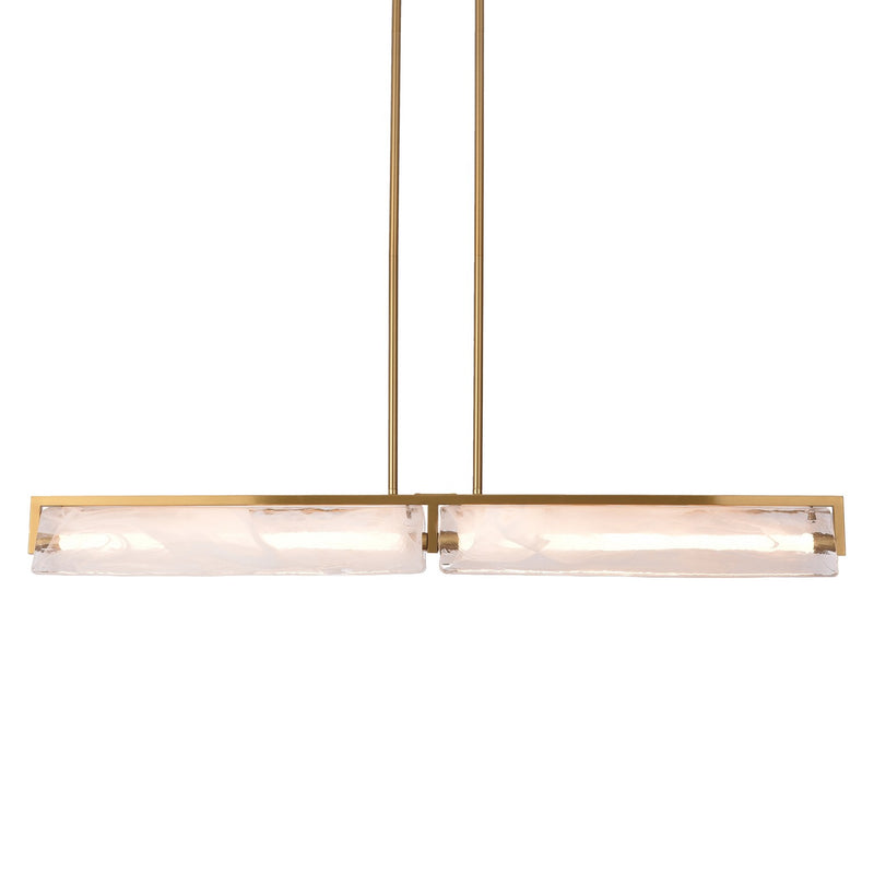 LED Linear<br /><span style="color:#4AB0CE;">Entrega: 4-5 semanas en USA</span><br /><span style="color:#4AB0CE;font-size:60%;">PREGUNTE POR ENTREGA EN PANAMA</span><br />Collection: Mingle<br />Finish: Satin Brass