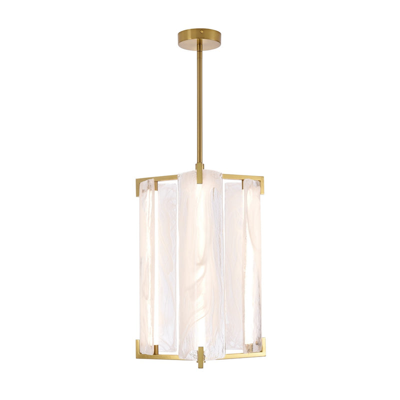 LED Pendant<br /><span style="color:#4AB0CE;">Entrega: 4-5 semanas en USA</span><br /><span style="color:#4AB0CE;font-size:60%;">PREGUNTE POR ENTREGA EN PANAMA</span><br />Collection: Mingle<br />Finish: Satin Brass