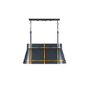 Varaluz - 536N03ZNCBRZ - Three Light Linear Pendant - Brasserie - Blackened Zinc/Heritage Bronze