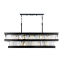 Varaluz - 546N06BLK - Six Light Linear Pendant - Double Take - Heritage Black