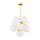 Visual Comfort Studio - KSC1109BBS - Nine Light Chandelier - Aria - Burnished Brass