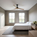 Visual Comfort Fan - 3ALMSM52MBKNH - 52" Ceiling Fan - Alma Smart 52 - Midnight Black