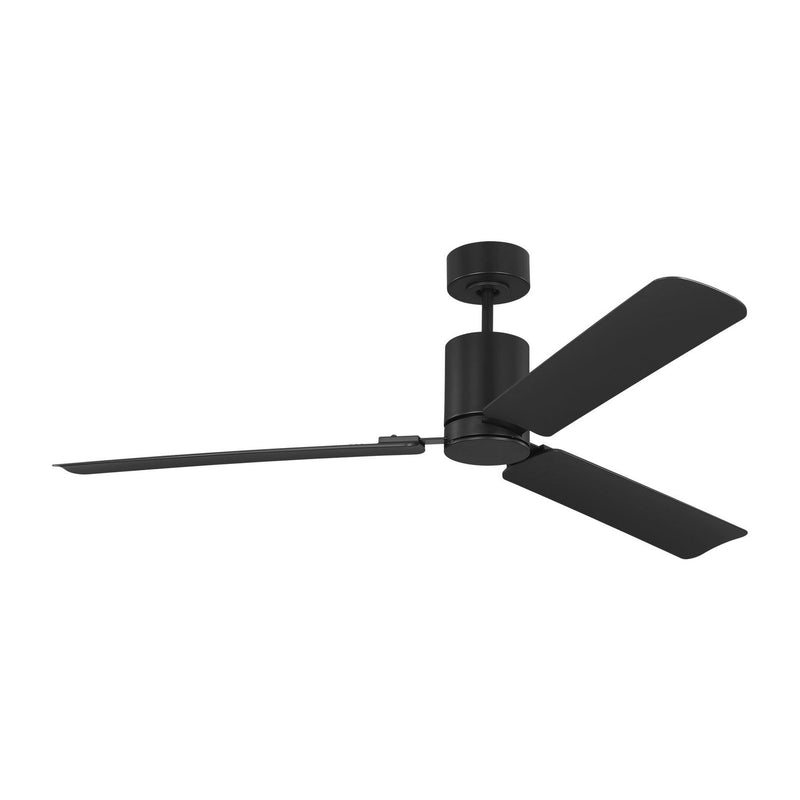 Visual Comfort Fan - 3CCSM62MBKD - 62"Ceiling Fan - Cleancut Smart 62 LED - Midnight Black