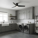 Visual Comfort Fan - 3CGHR56MBKD - 56" Ceiling Fan - Colgin 56 Hugger LED - Midnight Black