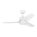 44" Ceiling Fan<br /><span style="color:#4AB0CE;">Entrega: 4-10 dias en USA</span><br /><span style="color:#4AB0CE;font-size:60%;">PREGUNTE POR ENTREGA EN PANAMA</span><br />Collection: Colgin 44 LED<br />Finish: Matte White