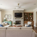 Visual Comfort Fan - 3TNSM52BBSD - 52" Ceiling Fan - Topan Smart 52 LED - Burnished Brass